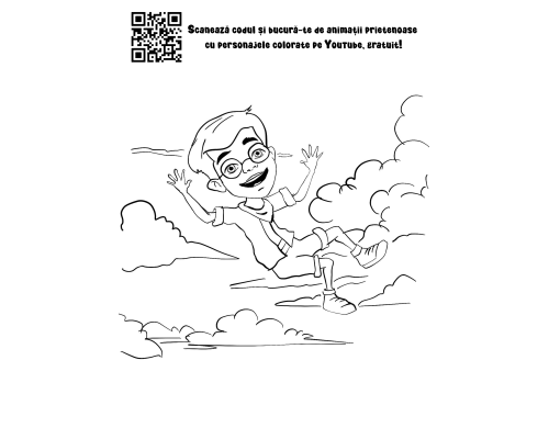 Plansa de colorat Mario